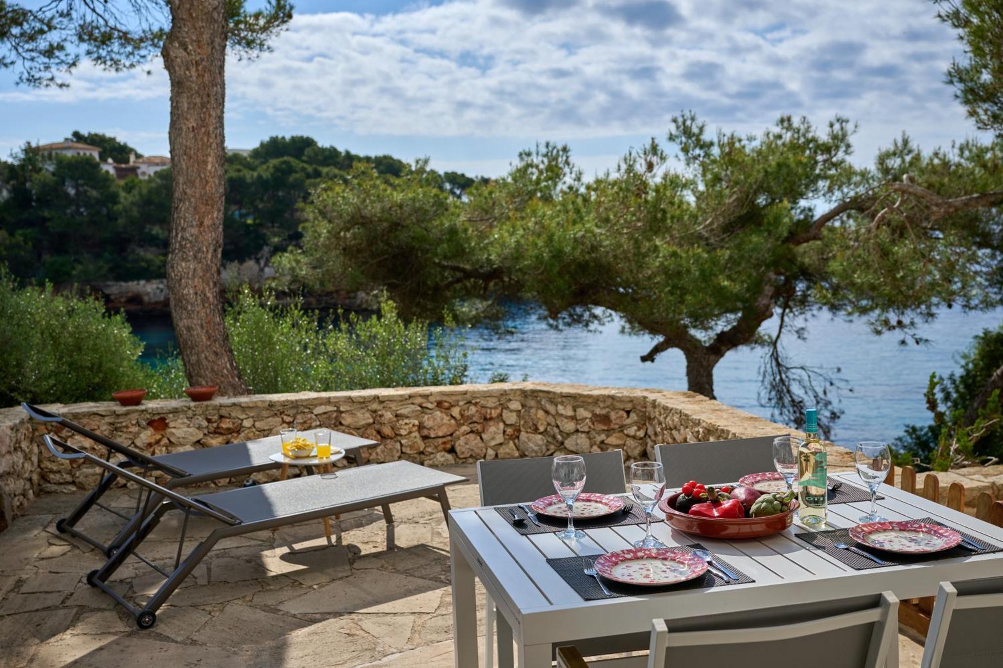 Sea Frontline Apartment 'Ernesto'. Pool. Wifi Santanyí Εξωτερικό φωτογραφία