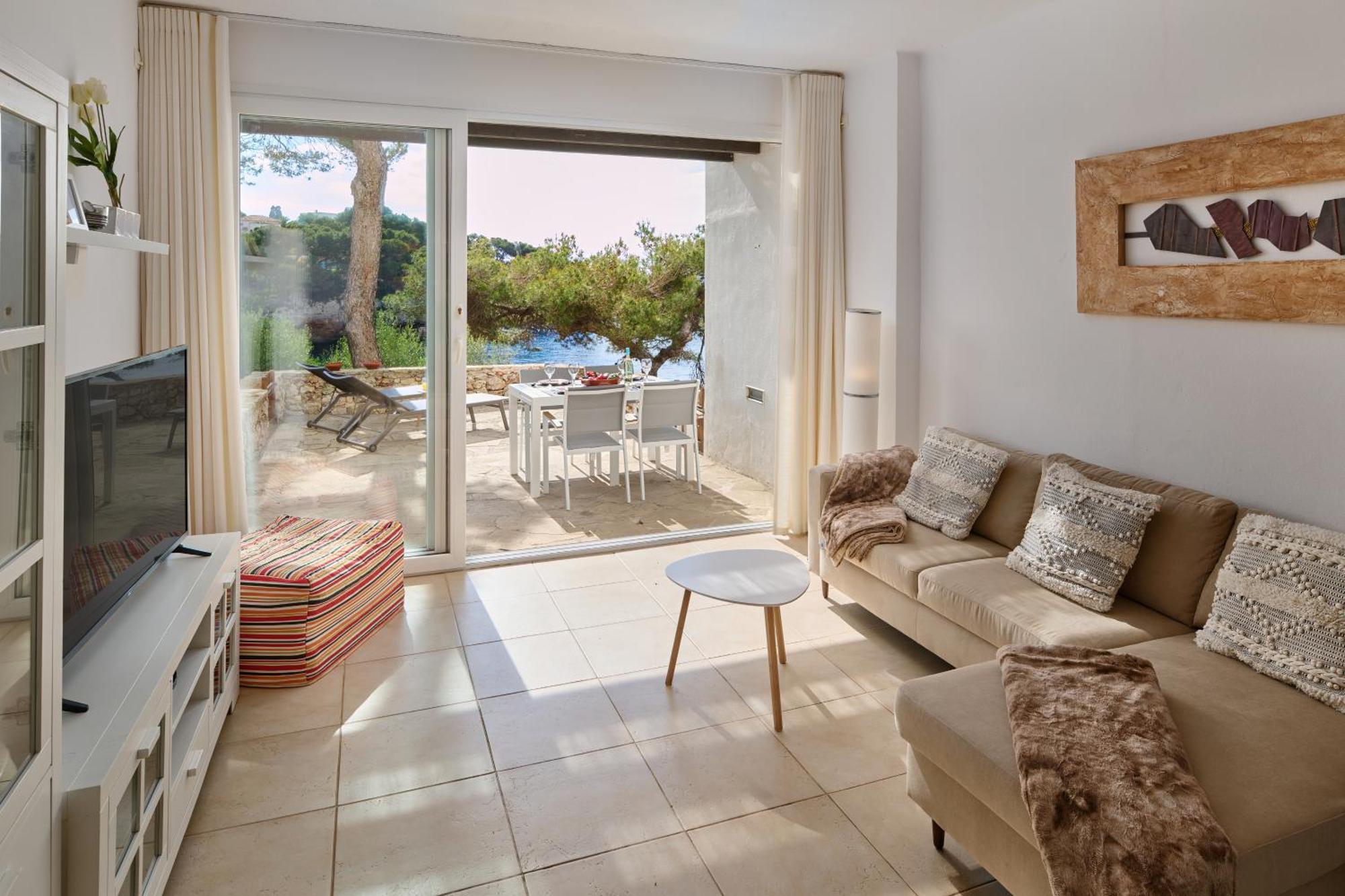Sea Frontline Apartment 'Ernesto'. Pool. Wifi Santanyí Εξωτερικό φωτογραφία