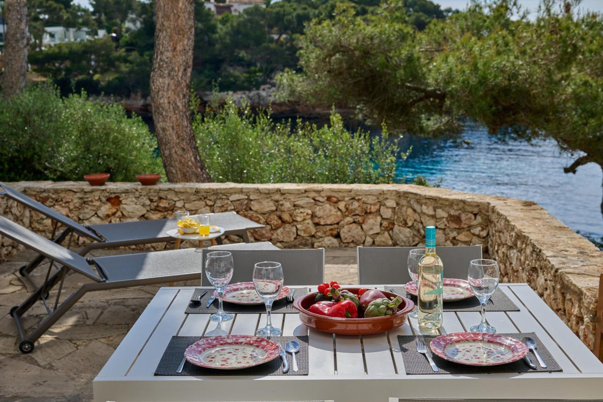 Sea Frontline Apartment 'Ernesto'. Pool. Wifi Santanyí Εξωτερικό φωτογραφία